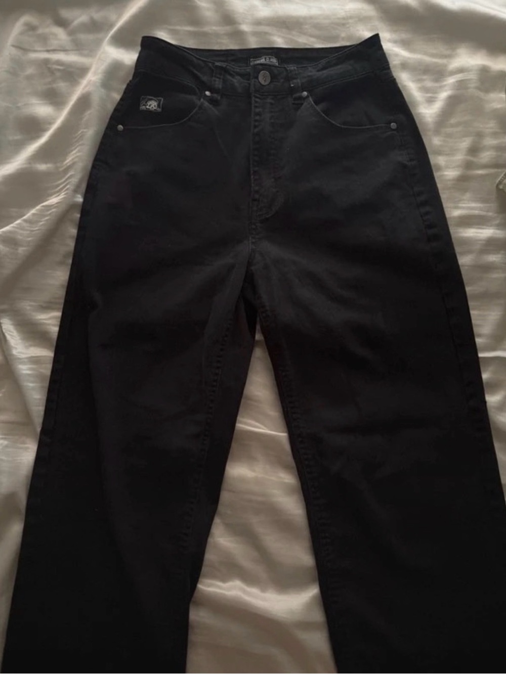 Lurking Class by Sketchy Tank Web Black Wide Leg
Denim Jeans